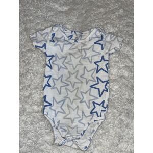 Aden boys sz. 0-3 mo. star design snap shirt. Cute, grt quality